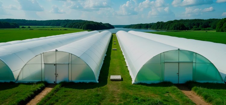 Kompozytowe zbrojenie z włókna szklanego do szklarni
